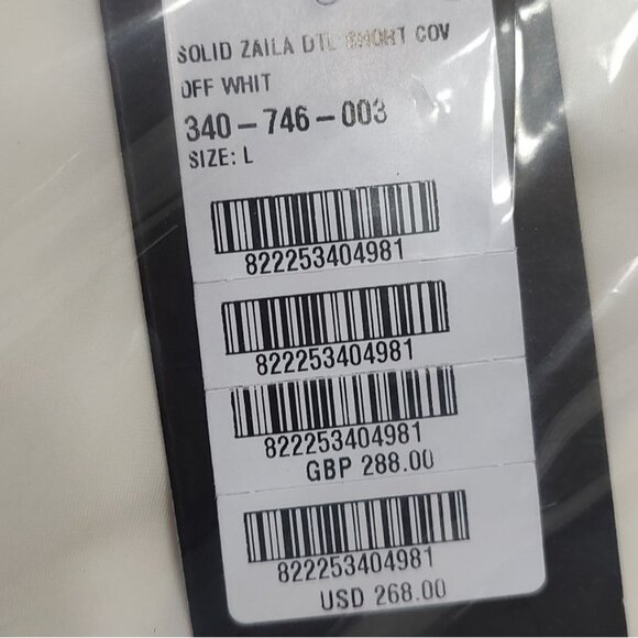 VIX Cover Up L white Solid Zaila Short Cover-up Cut Out Resortwear - Picture 13 of 13